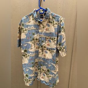 Men’s Hawaiian shirt soothing Islands XL